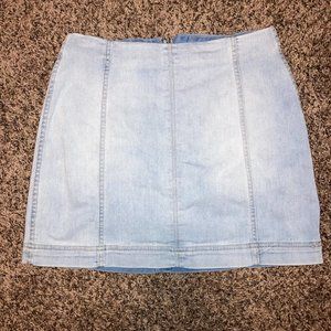 Jean Mini Skirt